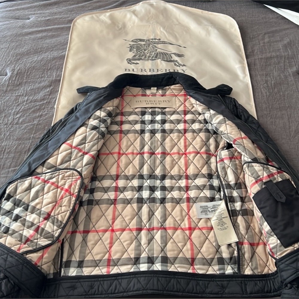 Authentic Quilted Burberry Jacket - image 1